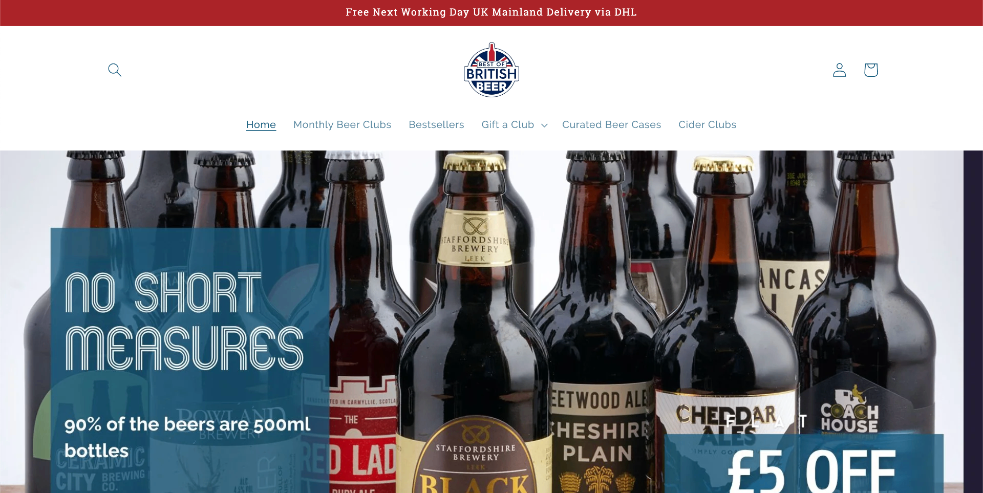 Best of British Beer Club Shopify subscription ecommerce platform