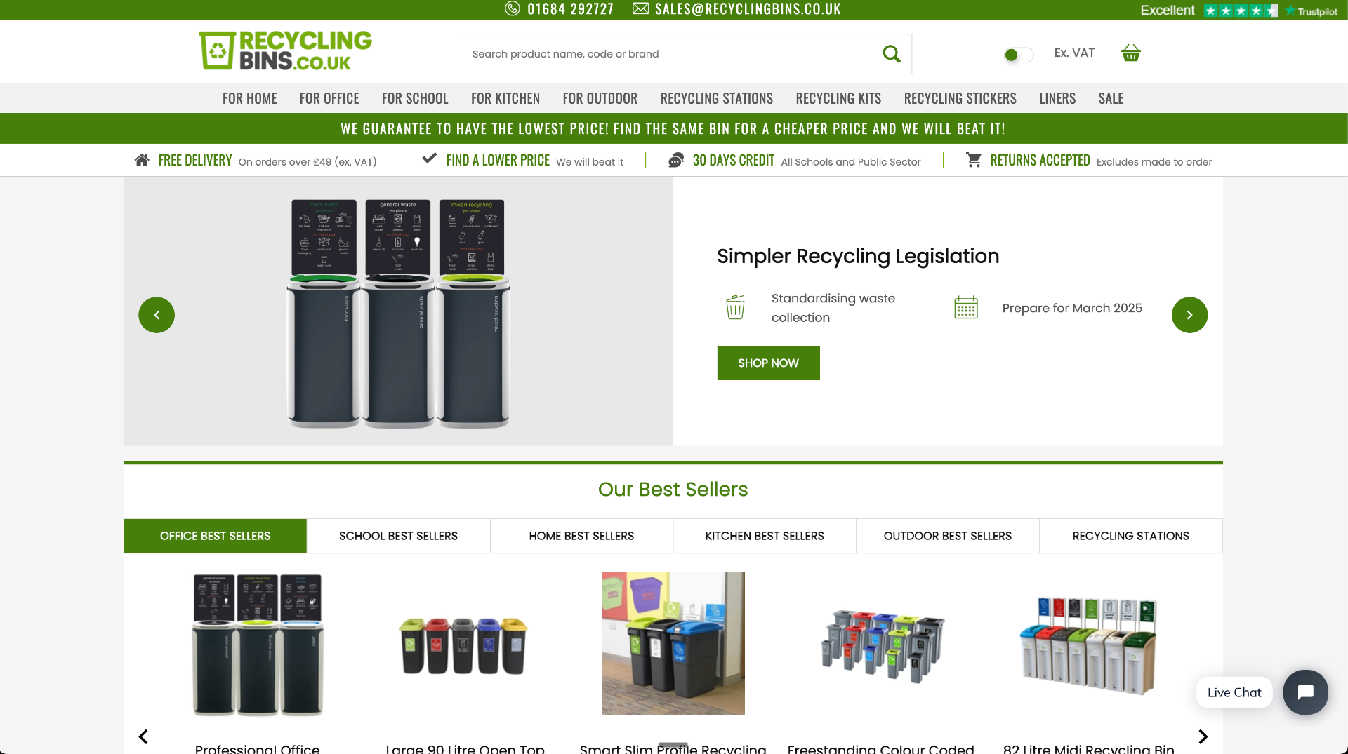 Recycling Bins